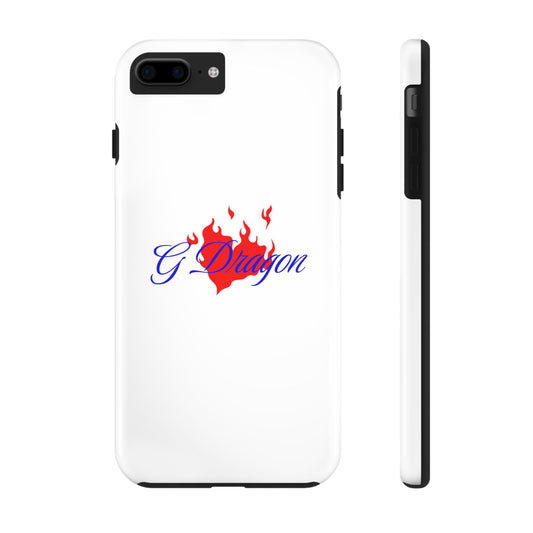 Heart on Fire Bold Script Tough Magnetic Case
