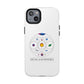 Colorful Planetary Orbit Diagram Tough Magnetic Case