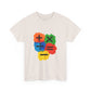Orange Equals Symbol Unisex Heavy Cotton Tee