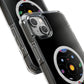 Colorful Planetary Orbit Diagram Magnetic Clear Impact case