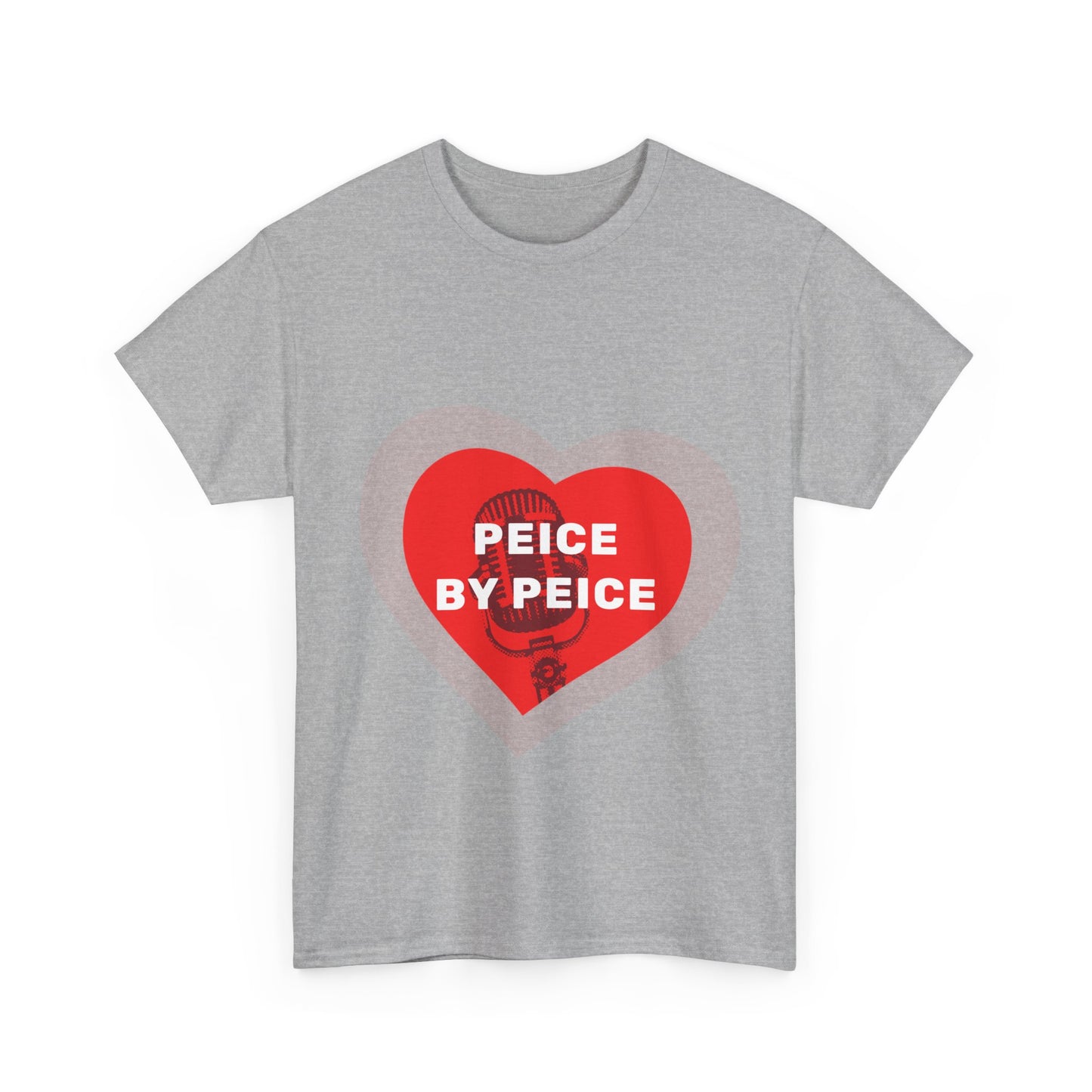 Piece by Piece Mic Drop Unisex Heavy cotton tee