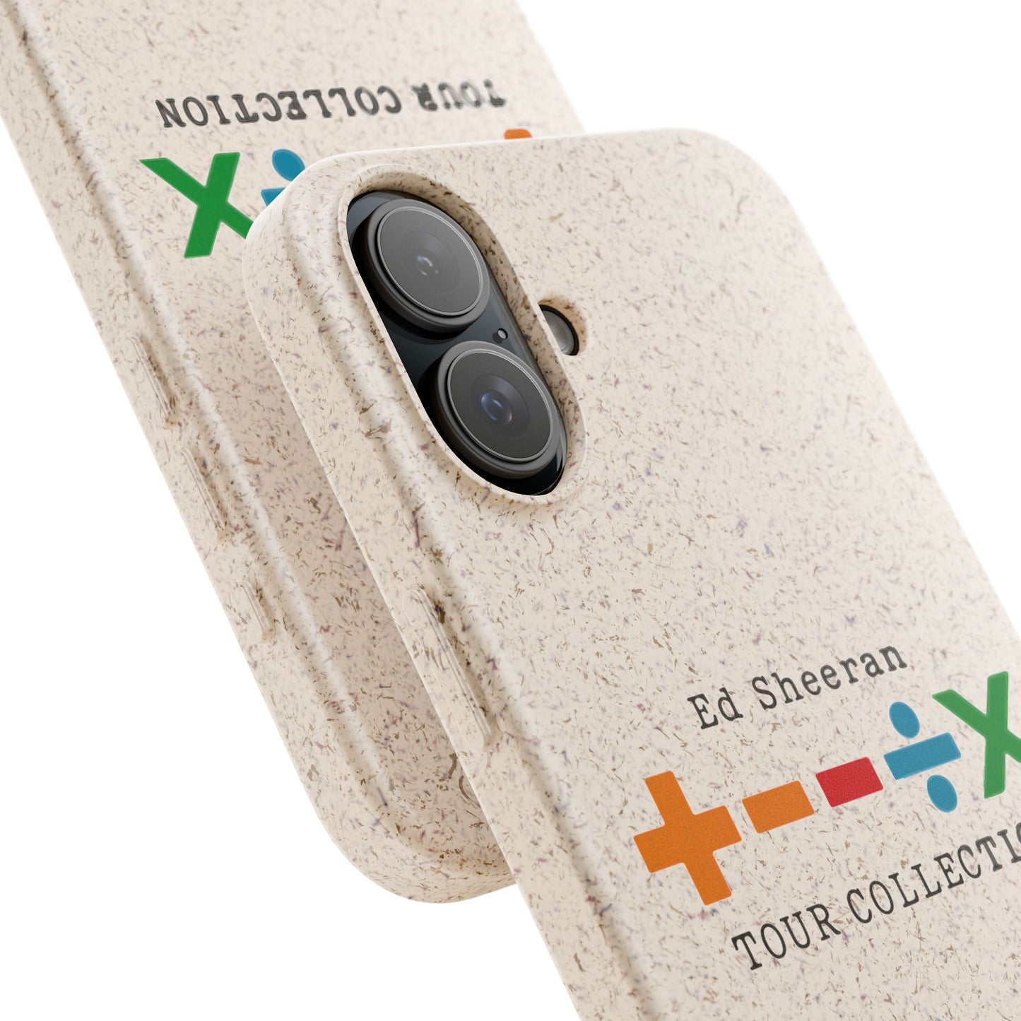 Biodegradable Cases for iPhone 12 to 16 Pro Max Showcasing – Ed Sheeran Edition