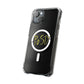 Abstract Black Barbed Wire Magnetic Impact Case
