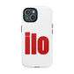 ILO Bold Red Block Tough Magnetic Case