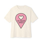 In Your Area Pin Marker – Oversized Boxy Tee