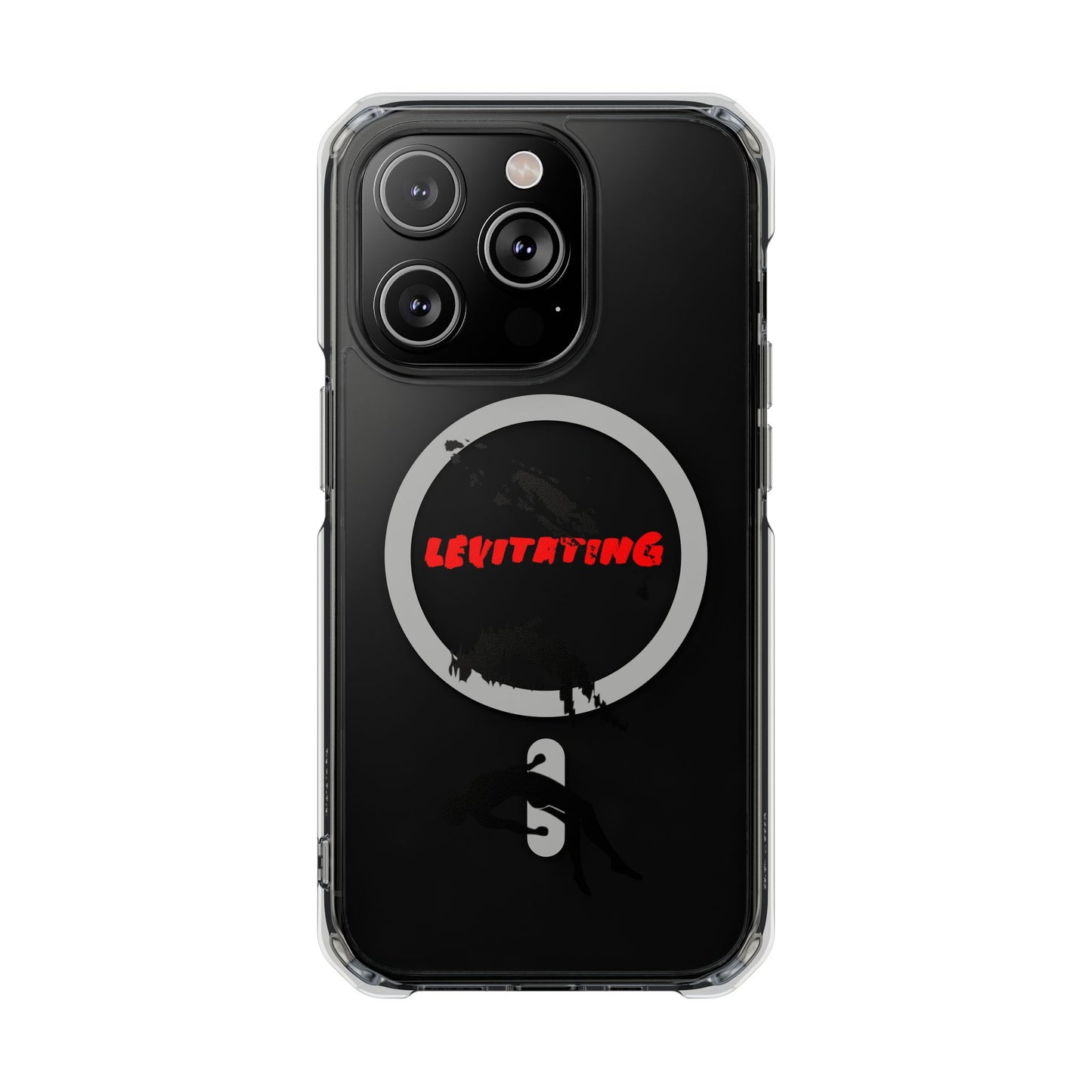 Levitating Vibes Magnetic Clear Impact case