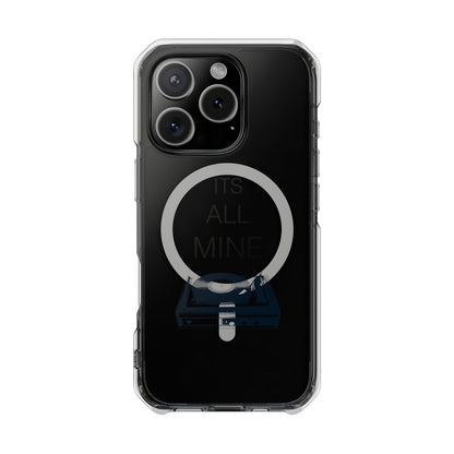 Spin It Retro Magnetic clear Impact Case