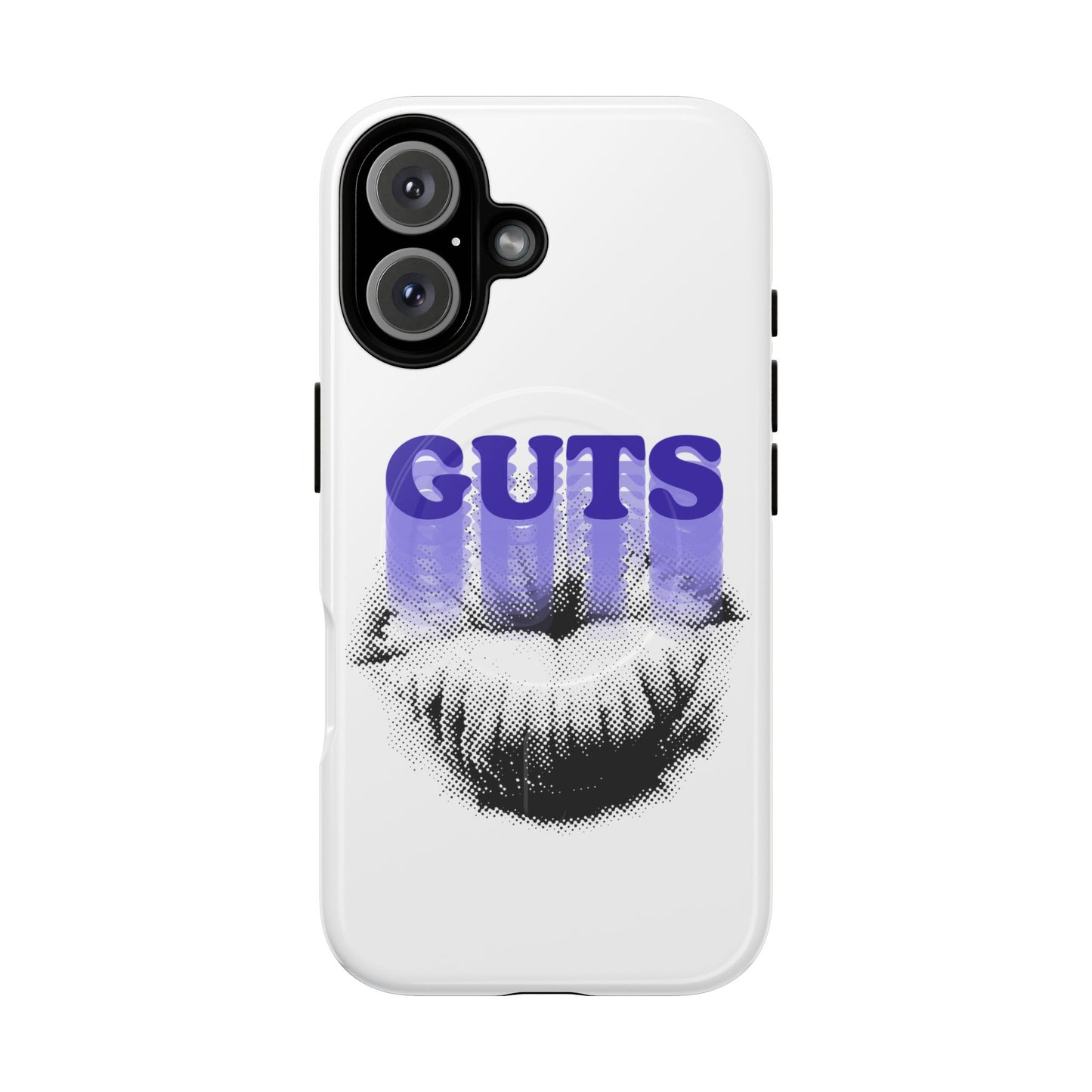 Guts Drip Effect Halftone Tough Magnetic phone case