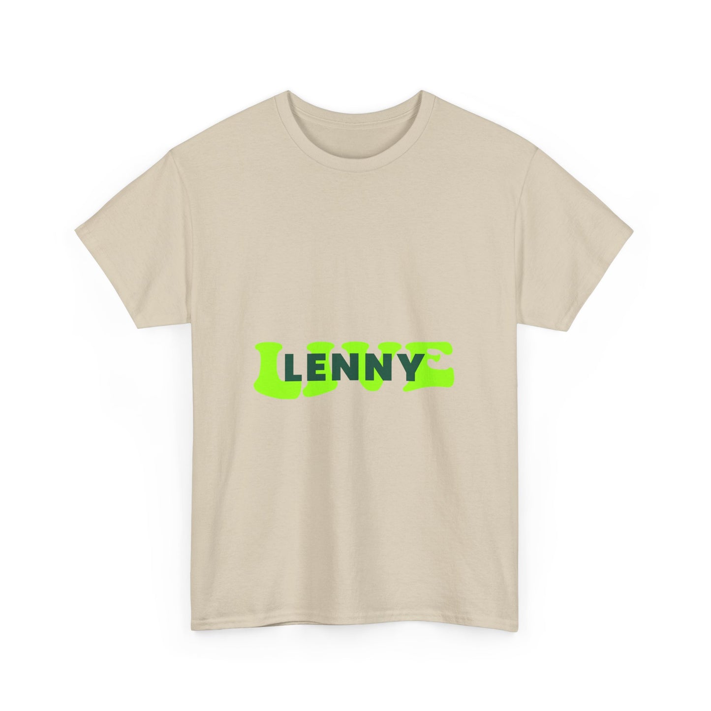 Live Lenny Pop Unisex Heavy cotton tee