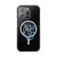 Electro Heart Illustration Magnetic Clear Impact case