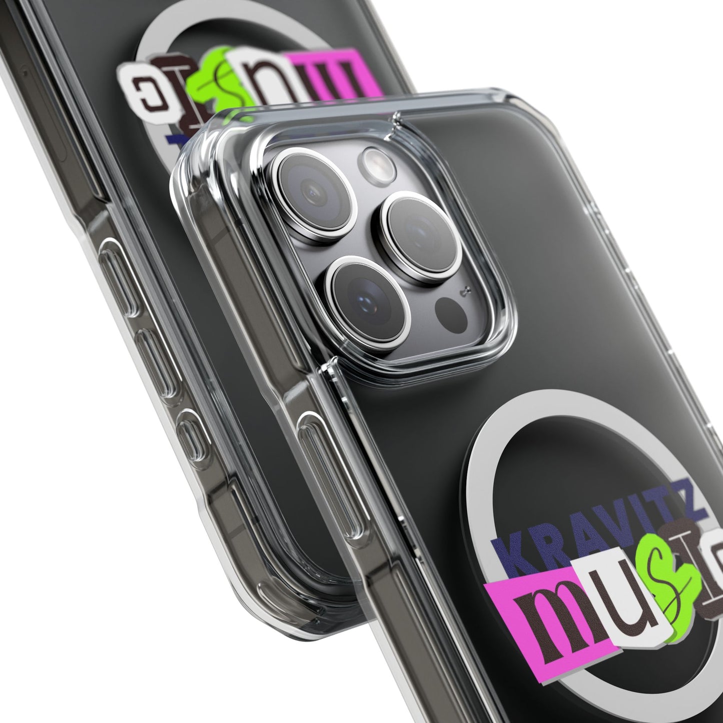 Mixed Tape Music Magnetic clear Impact case