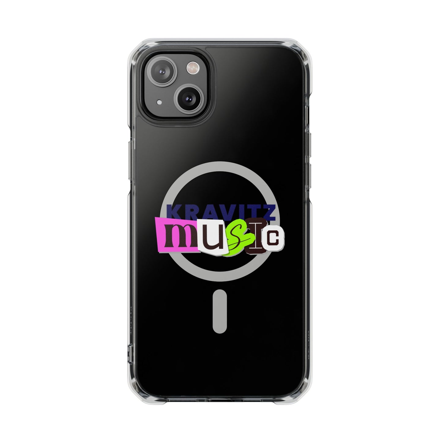 Mixed Tape Music Magnetic clear Impact case