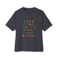 Minimalist Paw Print Oversized Boxy Tee