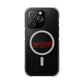 Fire Aura Grid Magnetic clear Impact case