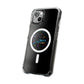 Neon Space Doodles Magnetic Clear Impact case