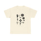 Ocean Wave with Heart Outline Unisex Heavy Cotton Tee