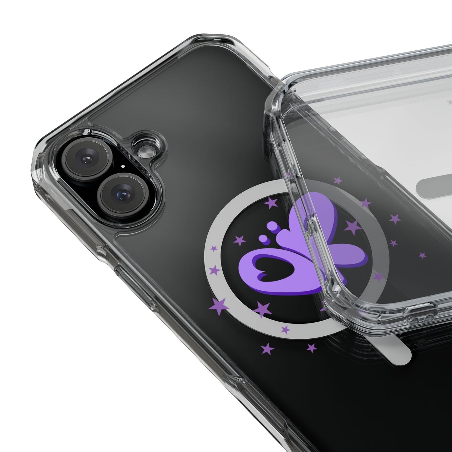 OR Graffiti Starburst Magnetic Clear Impact Case