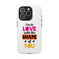 Orange Divide Symbol Tough Magnetic case