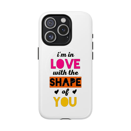 Orange Divide Symbol Tough Magnetic case