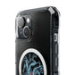 Electro Heart Illustration Magnetic Clear Impact case
