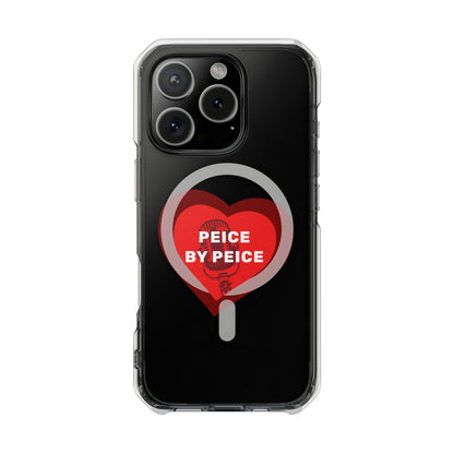 Piece by Piece Mic Drop Magnetic clear Impact Case