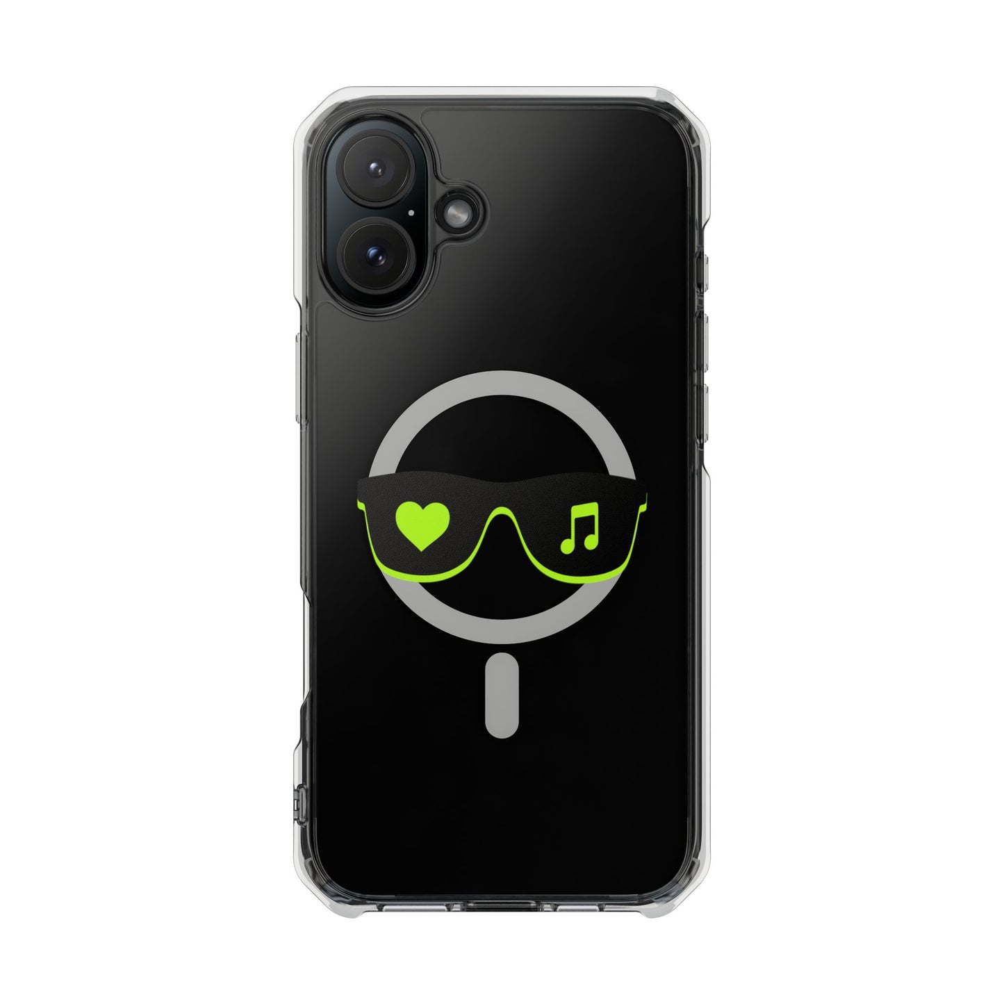 Neon Love Notes Magnetic clear Impact case