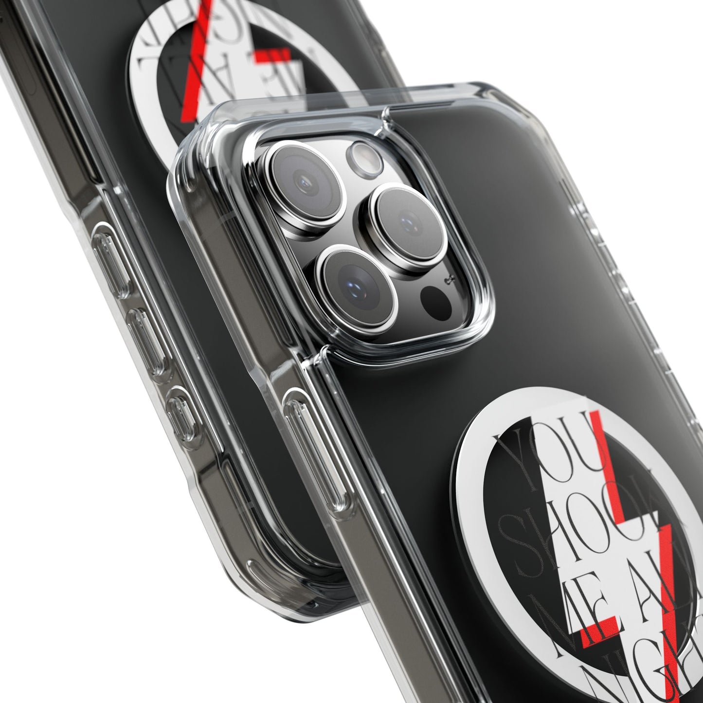 Rock Evolution Graphic Magnetic Clear Impact case