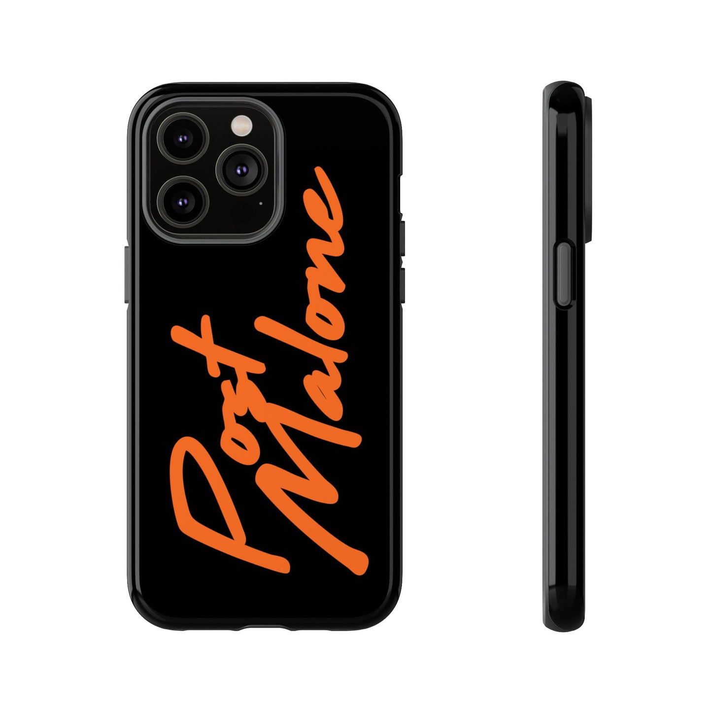 Tough iPhone Case (12–16 Pro Max) – Post Malone Name Design