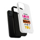 Orange Divide Symbol Tough Magnetic case