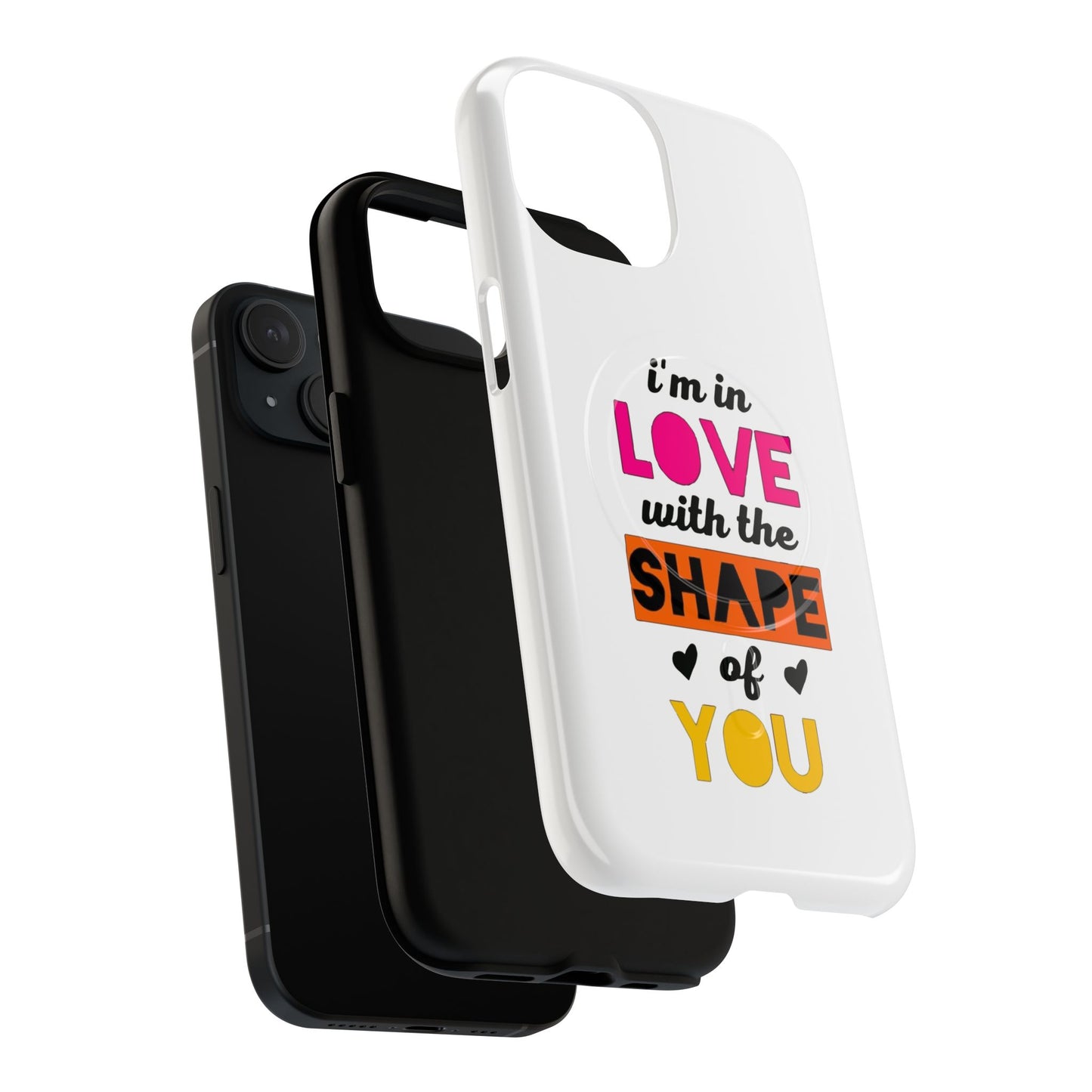 Orange Divide Symbol Tough Magnetic case