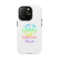 Vibrant Eye and Text Tough Magnetic Case