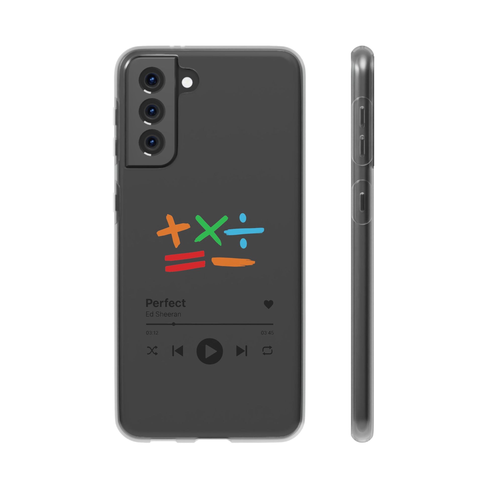 Ed Sheeran Music Flexi Case for Samsung S10–S25 | SnazzyMerch