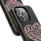 Iphone Born Pink Heart Typography - Tough Magnetic Phone Case