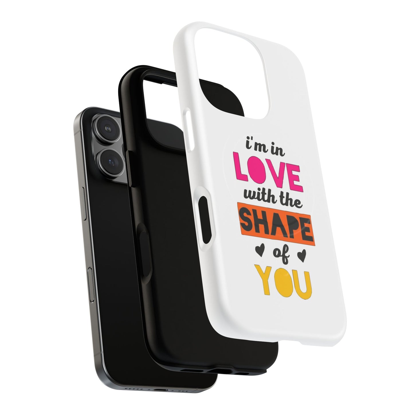 Orange Divide Symbol Tough Magnetic case