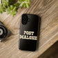 Tough iPhone Case (12–16 Pro Max) – Post Malone Bold Design