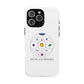 Colorful Planetary Orbit Diagram Tough Magnetic Case