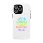 Vibrant Eye and Text Tough Magnetic Case