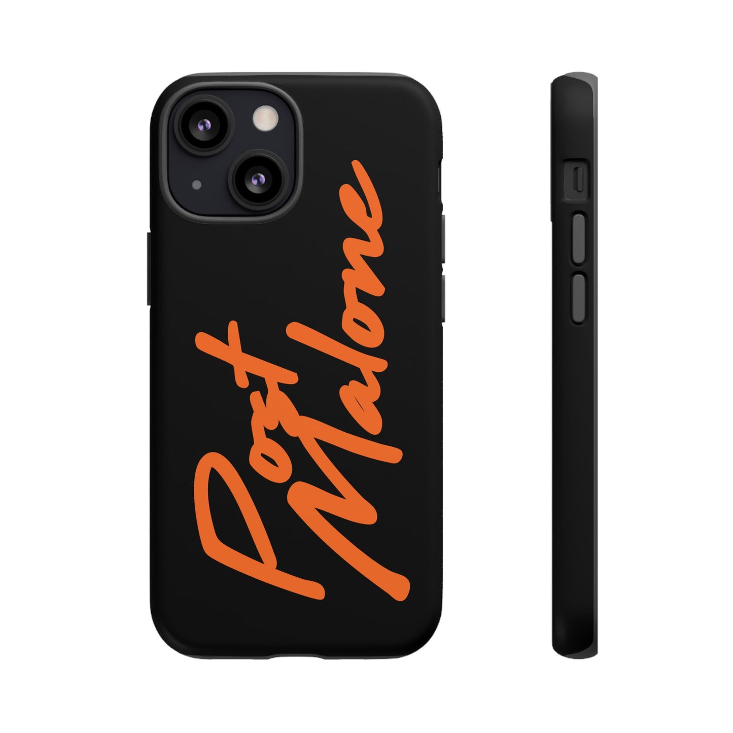 Tough iPhone Case (12–16 Pro Max) – Post Malone Name Design