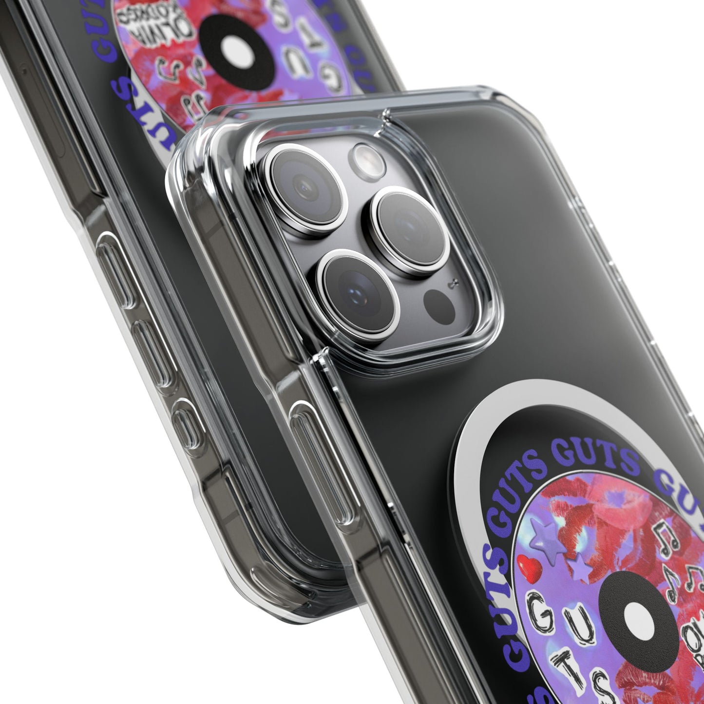 Guts Album Art CD Magnetic Clear Impact Case