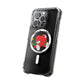 Abstract Guitar Sketch Magnetic Clear Impact Case
