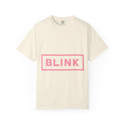 Minimal BLINK Logo – Dyed T-shirt