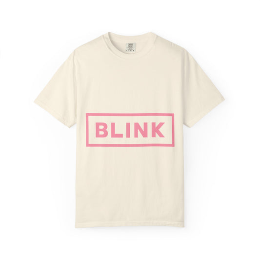 Minimal BLINK Logo – Dyed T-shirt