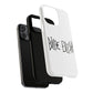 Twisted Ink Font Tough Magnetic Case