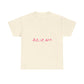 Handwritten Heart Doodle Unisex Heavy Cotton Tee