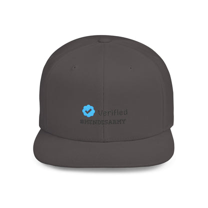 Verified Soul Flat Bill Snapback Cap