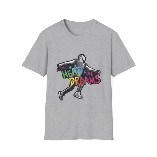 Unisex Softstyle T-Shirt Inspired by Coldplay A Head Full of Dreams Chris