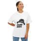 Top Hat Vibe Graphic Unisex Oversized Boxy Tee