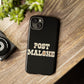 Tough iPhone Case (12–16 Pro Max) – Post Malone Bold Design