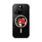 Abstract Guitar Sketch Magnetic Clear Impact Case