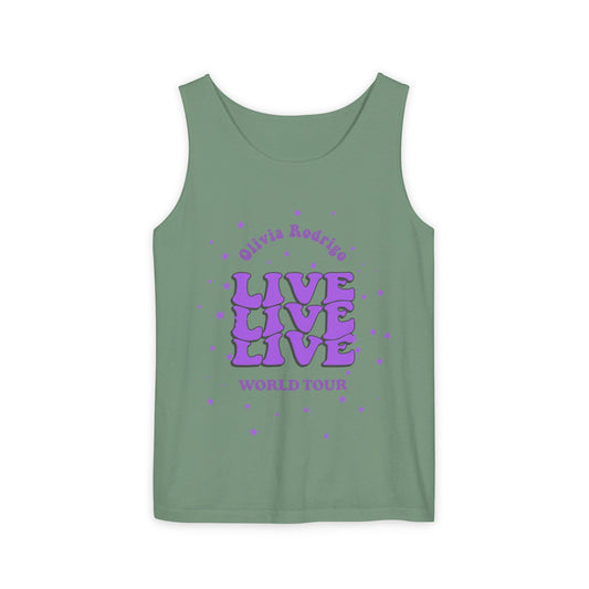 Olivia Rodrigo Live World Tour-Dyed Tank Top